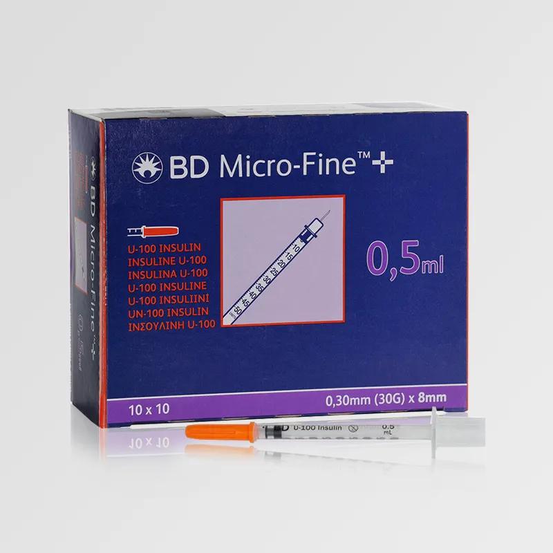 BD MICRO-FINE+ PENKANYLE 0,5ML 30G