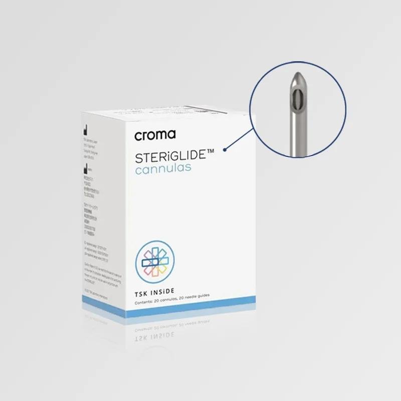 CROMA TSK STERIGLIDE CANNULA 27G X 38MM - SGC-27038-C020