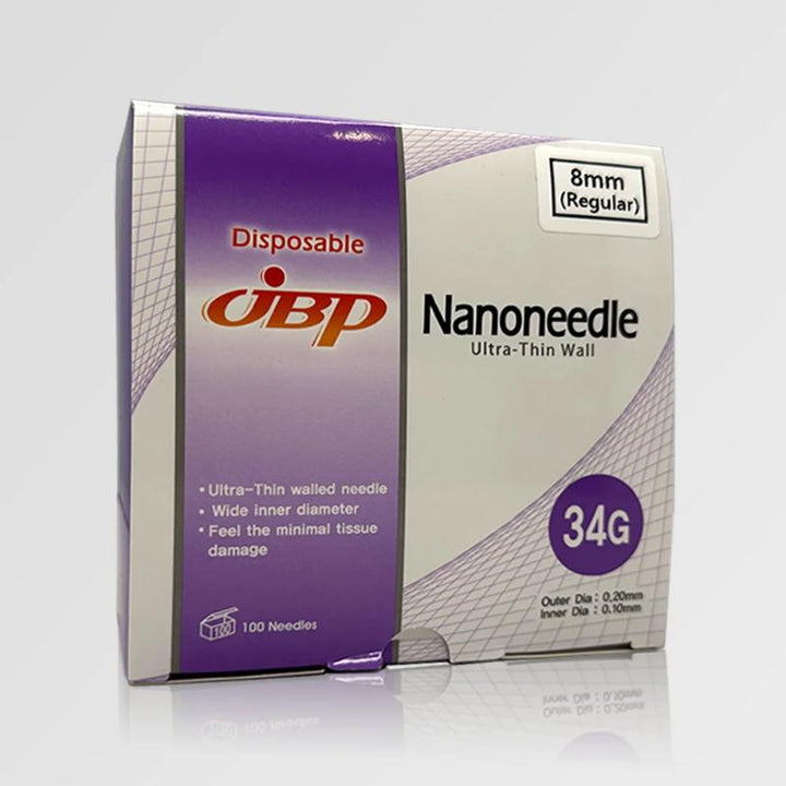 JBP NANONEEDLE 34G X 8MM